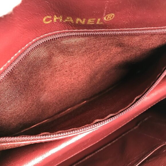 CHANEL Blue Leather Shoulder Bag - Picture 13 of 16